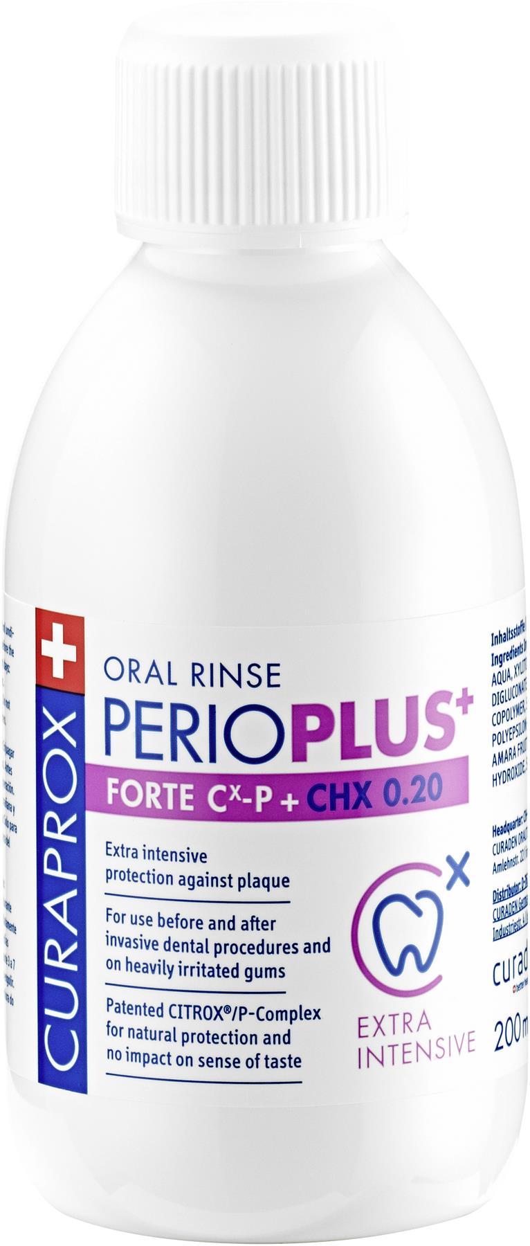 CURAPROX Perio Plus Forte CHX 0.20, 200 ml