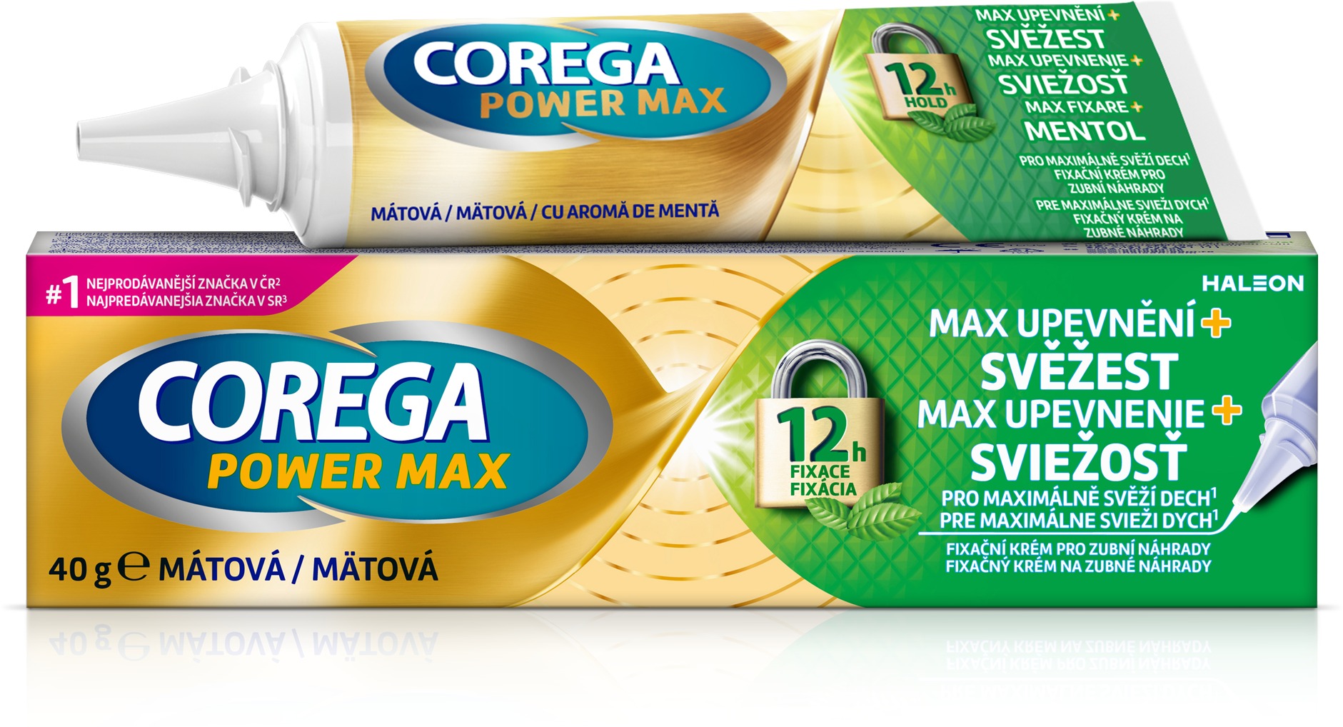 COREGA Power Max upěvnění + svěžest 40 g