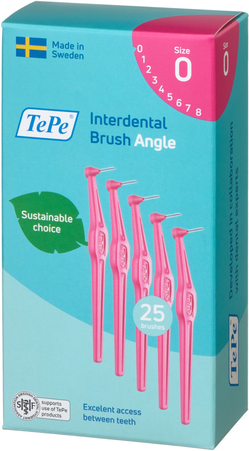 TEPE MK Angle 0,4 mm růžové 25 ks