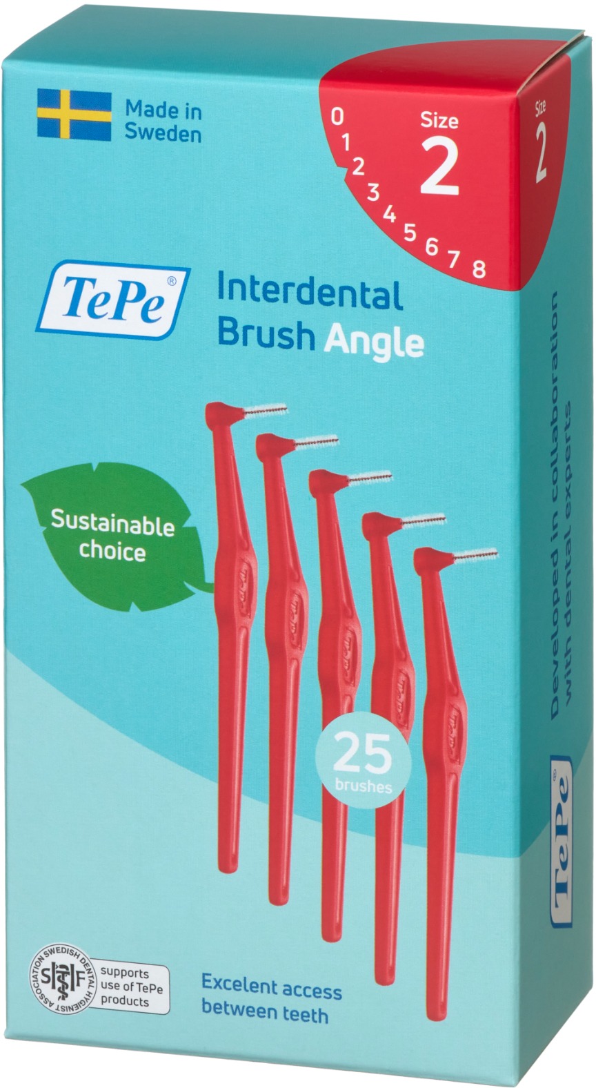 TEPE MK Angle 0,5 mm červené 25 ks