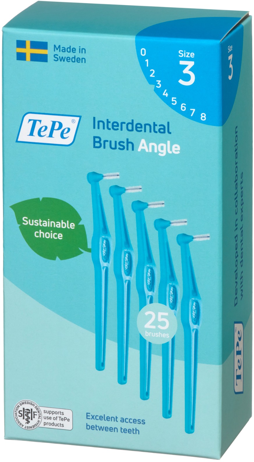 TEPE MK Angle 0,6 mm modré 25 ks