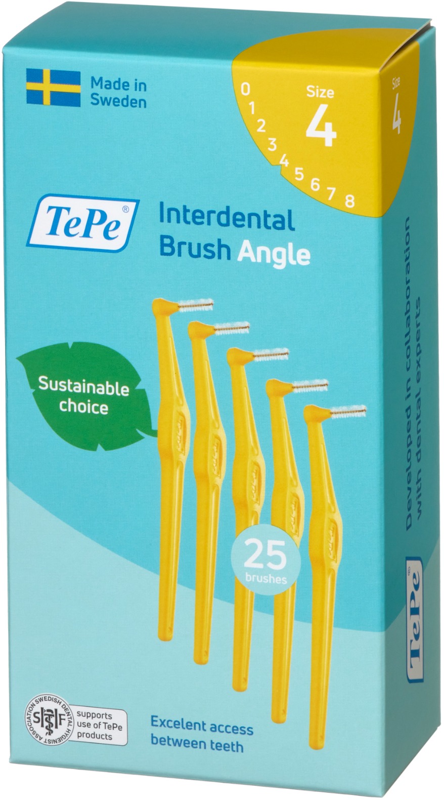 TEPE MK Angle 0,7 mm žluté 25 ks