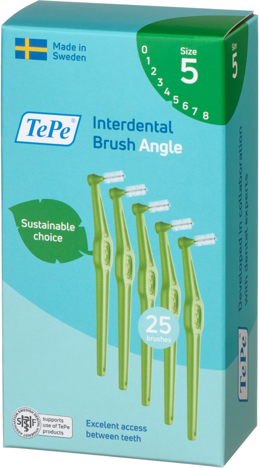 TEPE MK Angle 0,8 mm zelené 25 ks