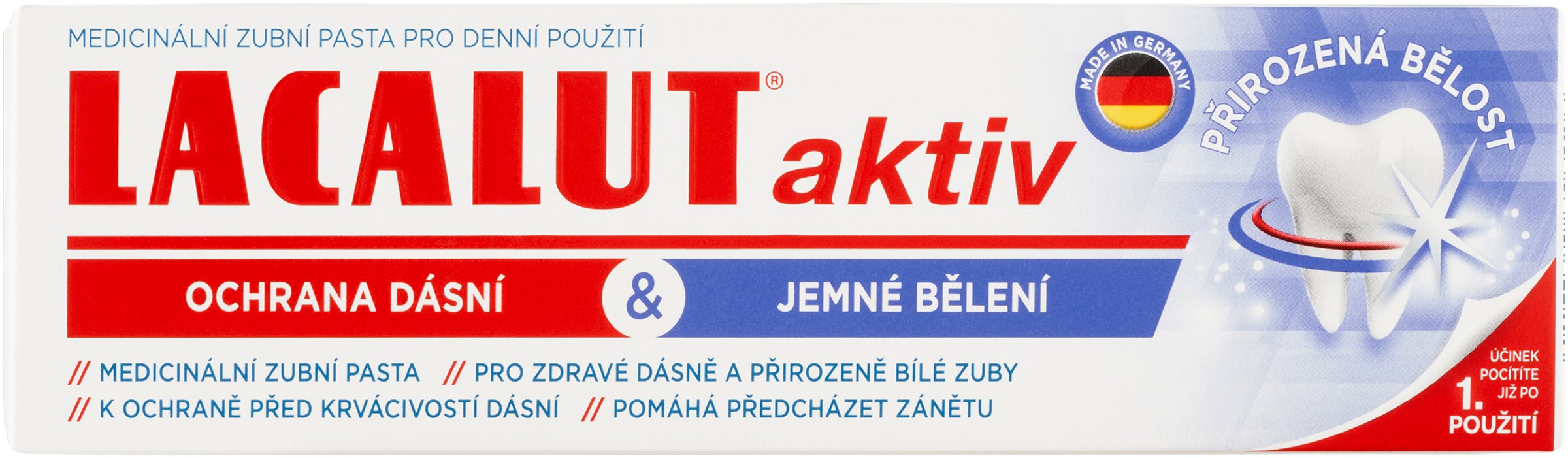 LACALUT Aktiv ochrana dásní & jemné bělení 75 ml