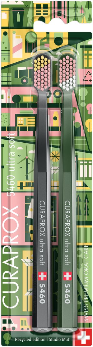 CURAPROX CS 5460 Ultra Soft Recyklovaná edice 2.0, 2 ks