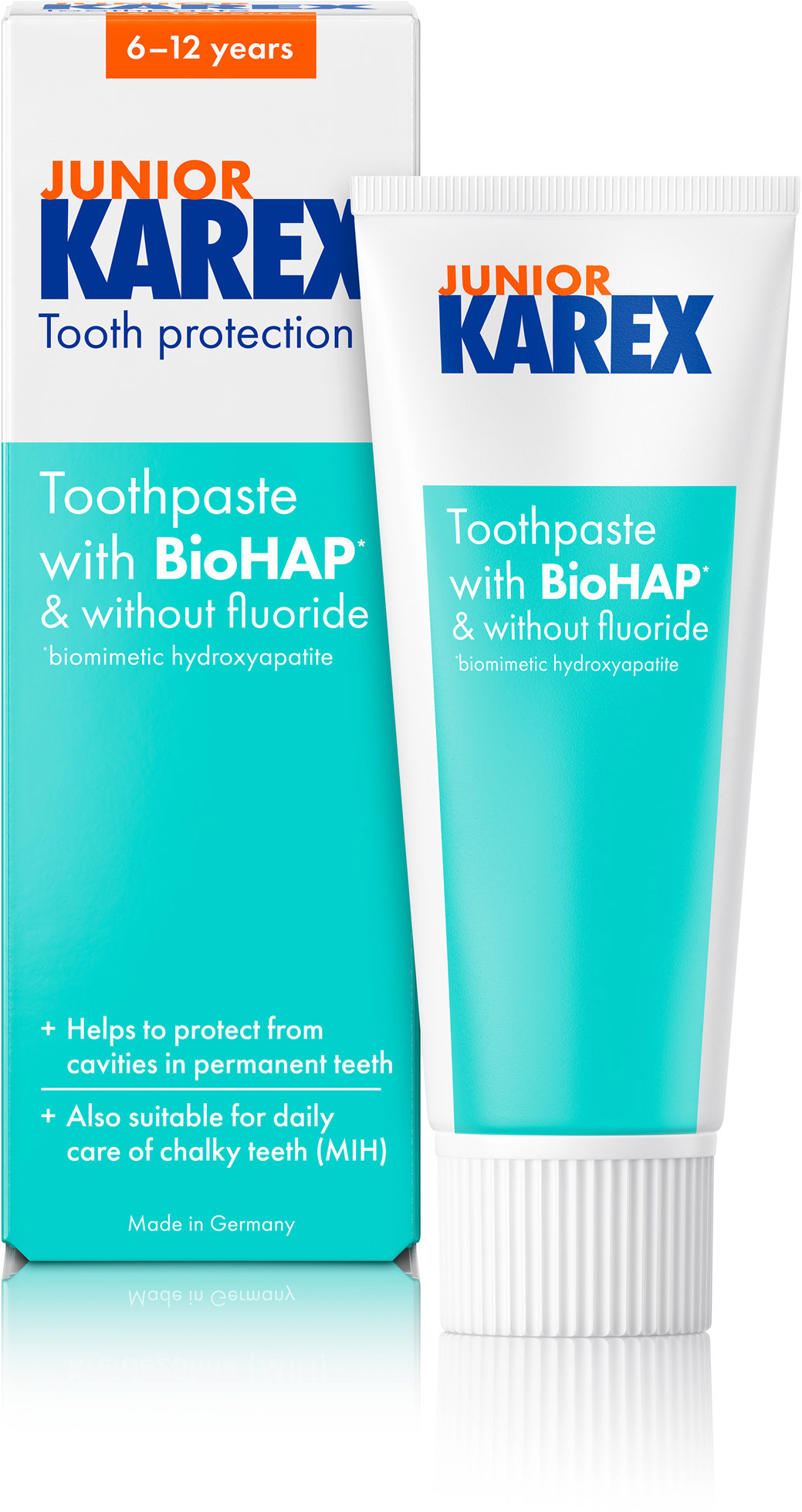 KAREX Junior bez fluoridu 65 ml