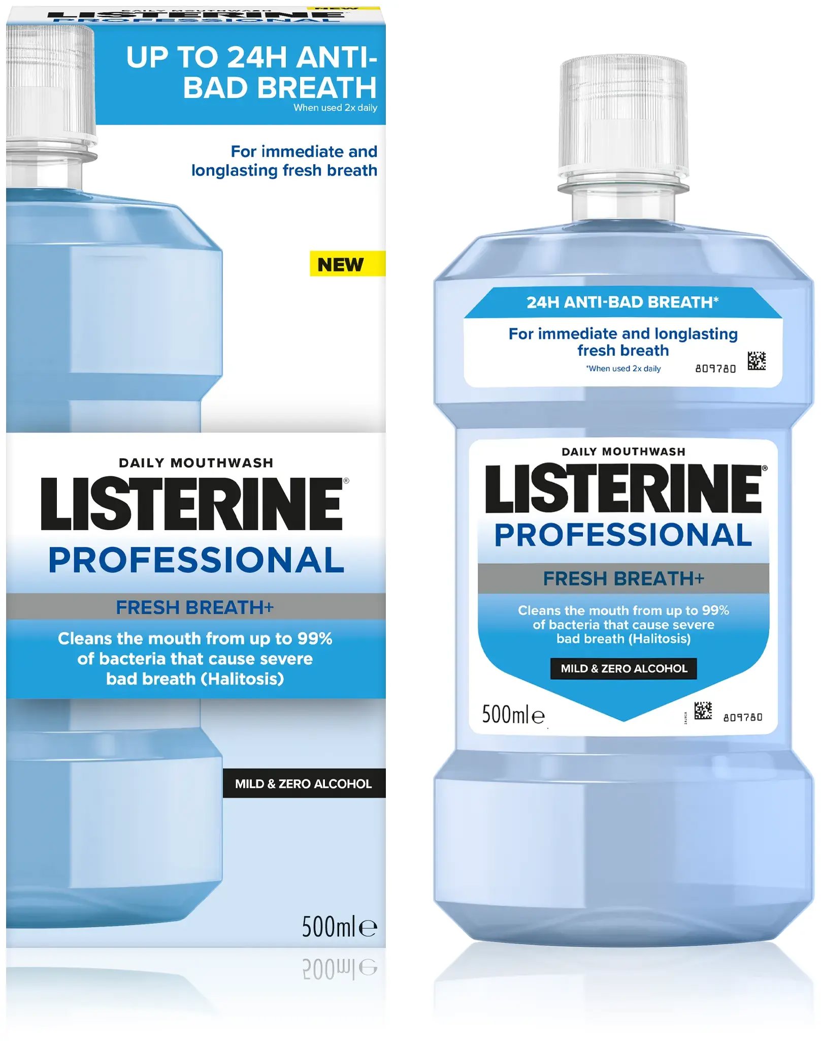 LISTERINE Proffesional Fresh Breath+ 500 ml