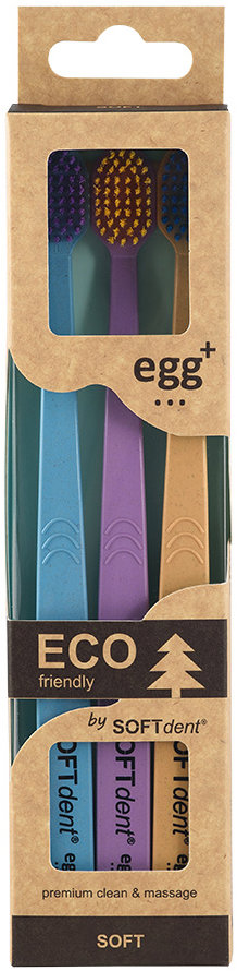 SOFTdent Egg Eco Soft, 3 ks