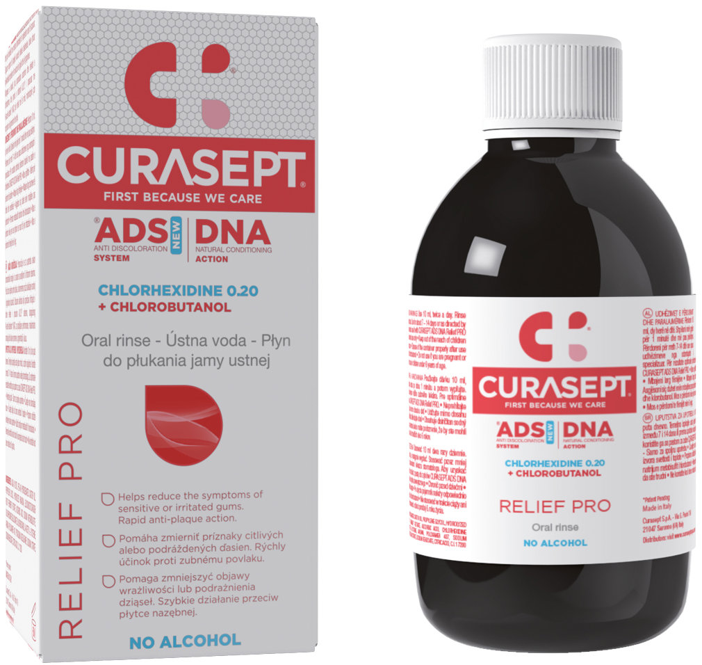 CURASEPT ADS DNA Relief Pro, 200 ml