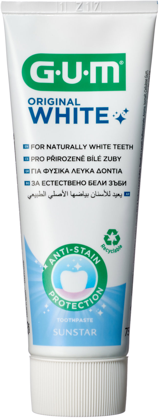 GUM Original White 75 ml