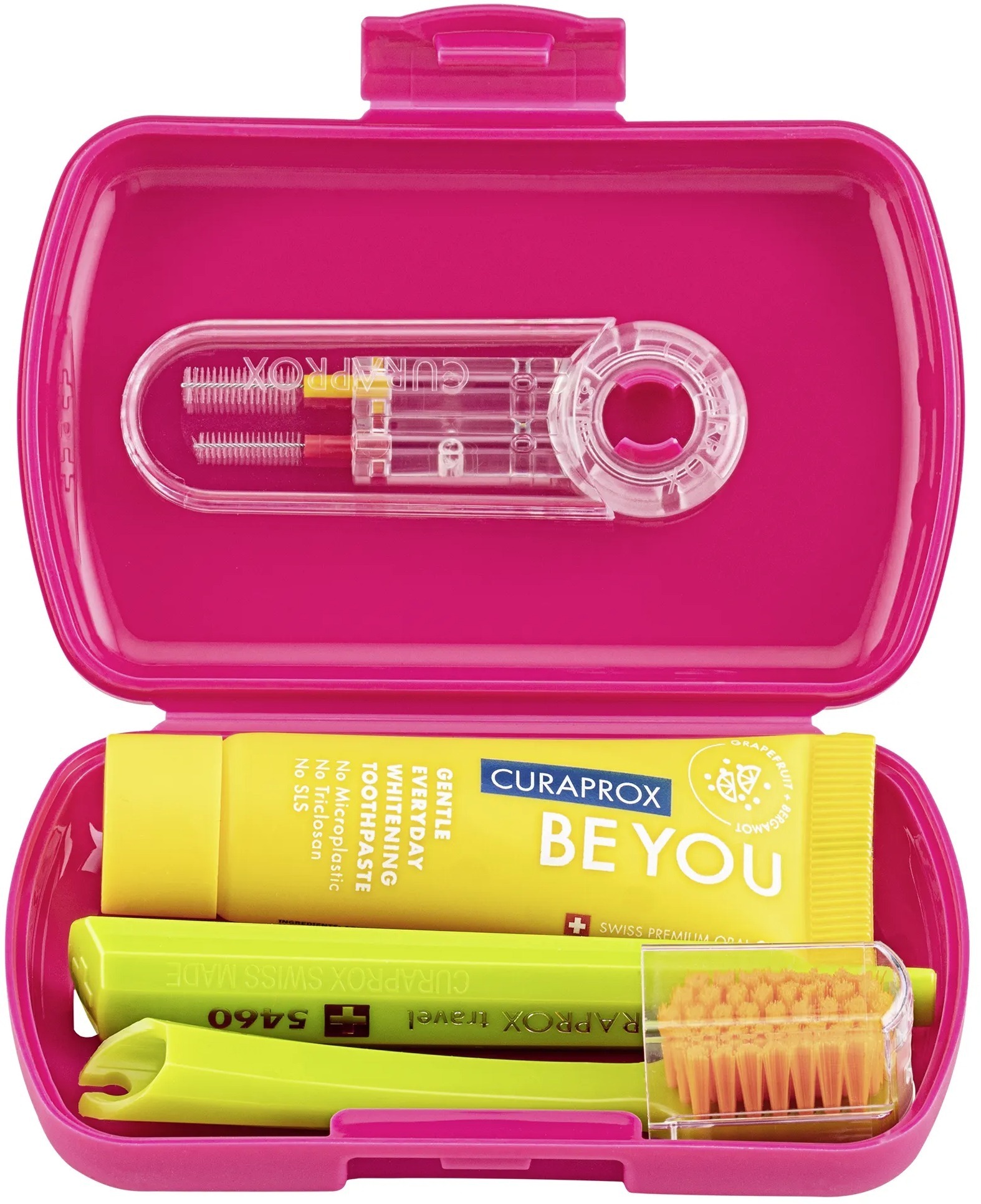 CURAPROX Travel Set Magenta