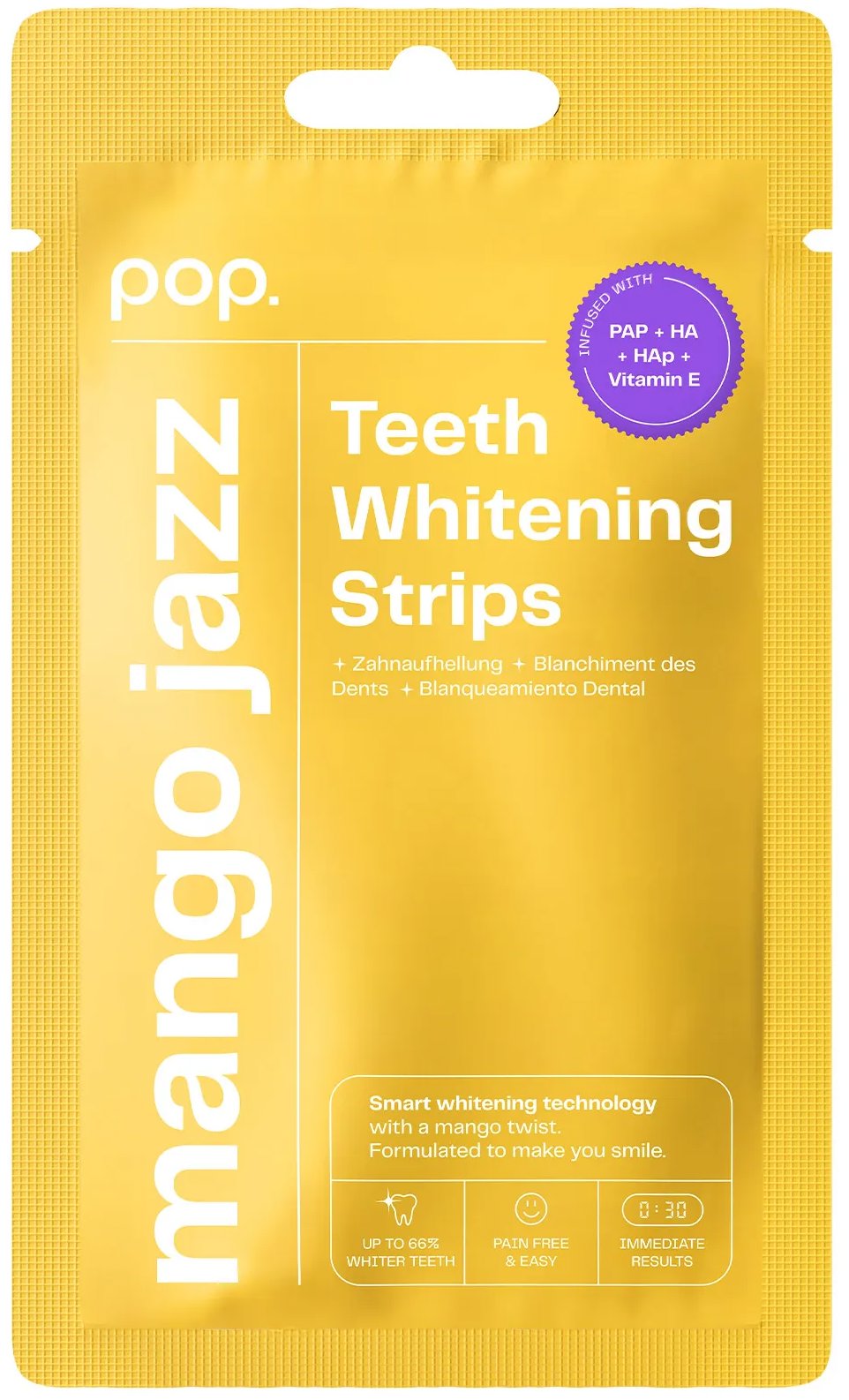 POP bělicí pásky Mango, 7× 2 ks
