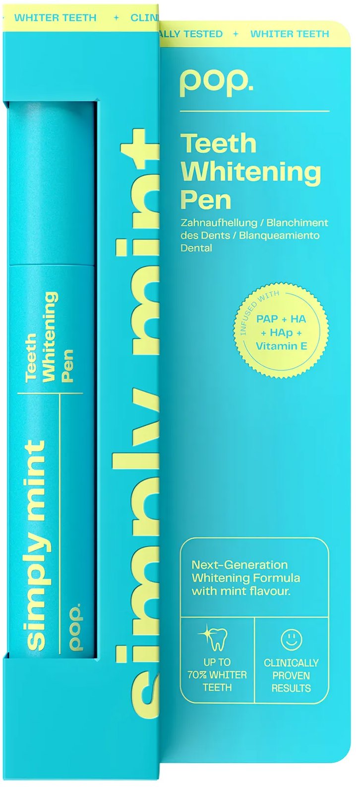 POP bělicí pero Simply Mint 4 ml