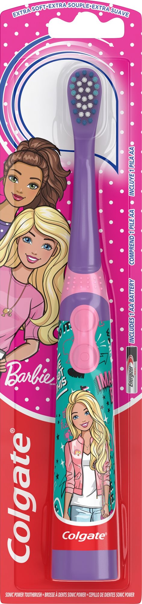 COLGATE Kids Barbie bateriový kartáček 1 ks