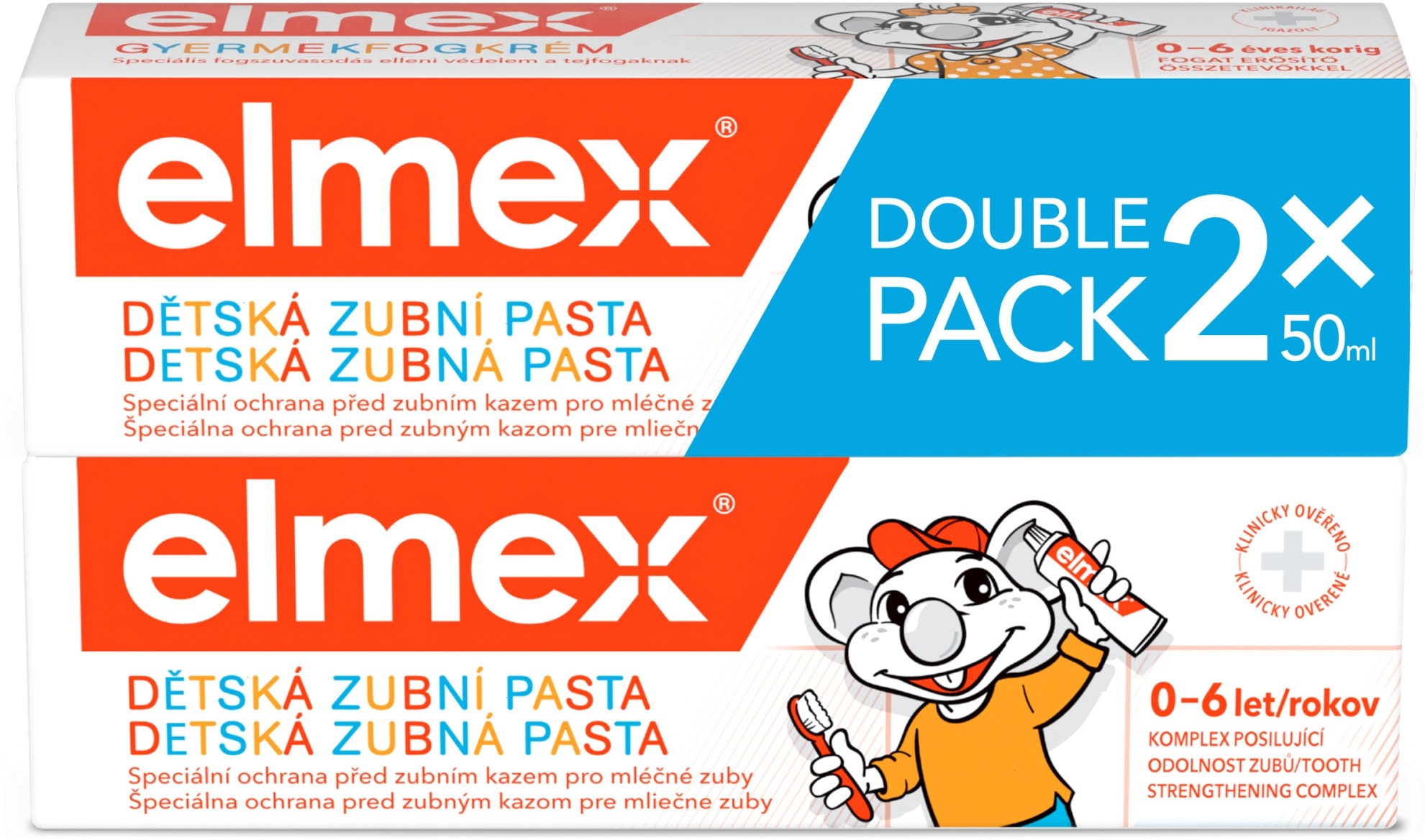 ELMEX Kids duopack 2 × 50 ml