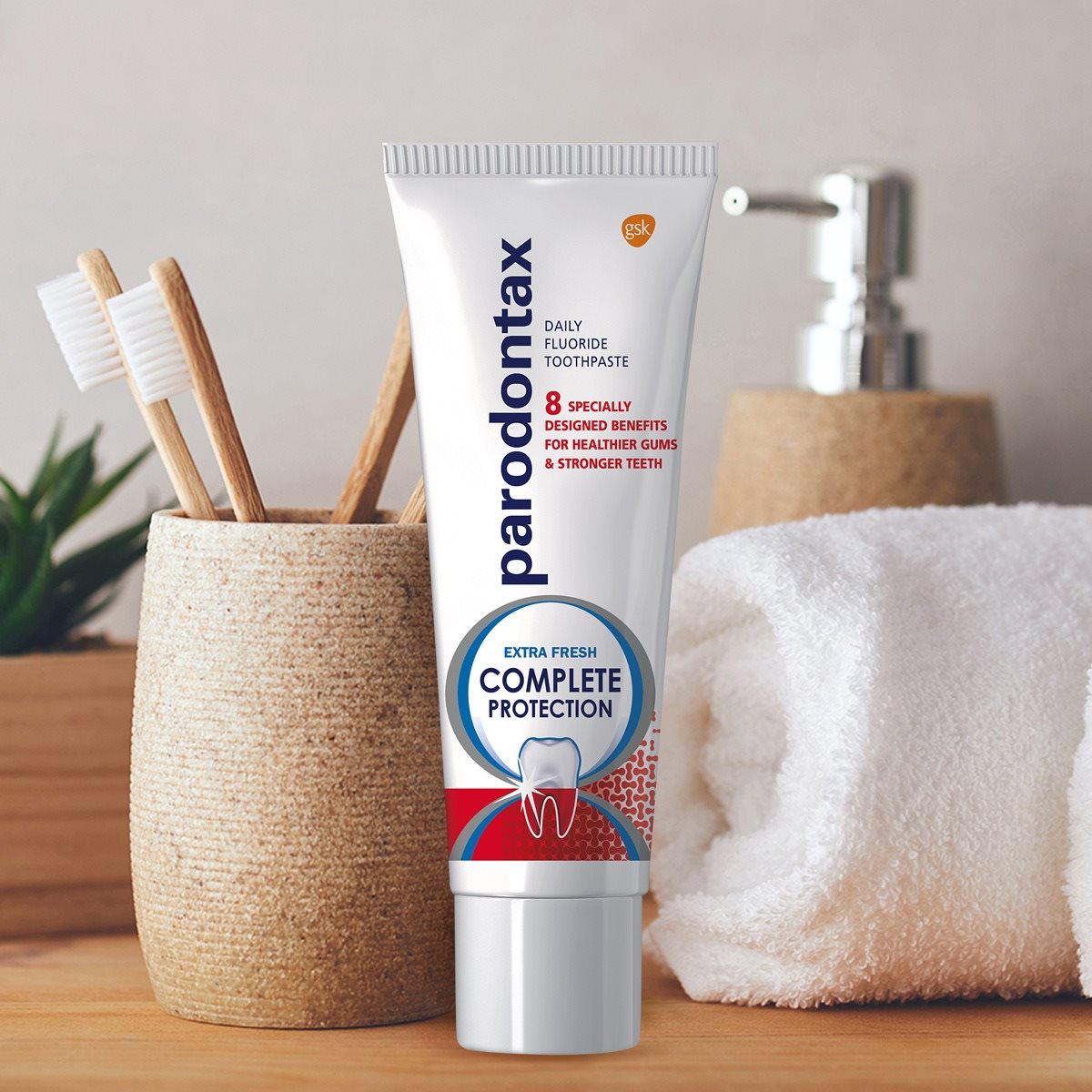 PARODONTAX Kompletní ochrana Extra fresh 3 × 75 ml
