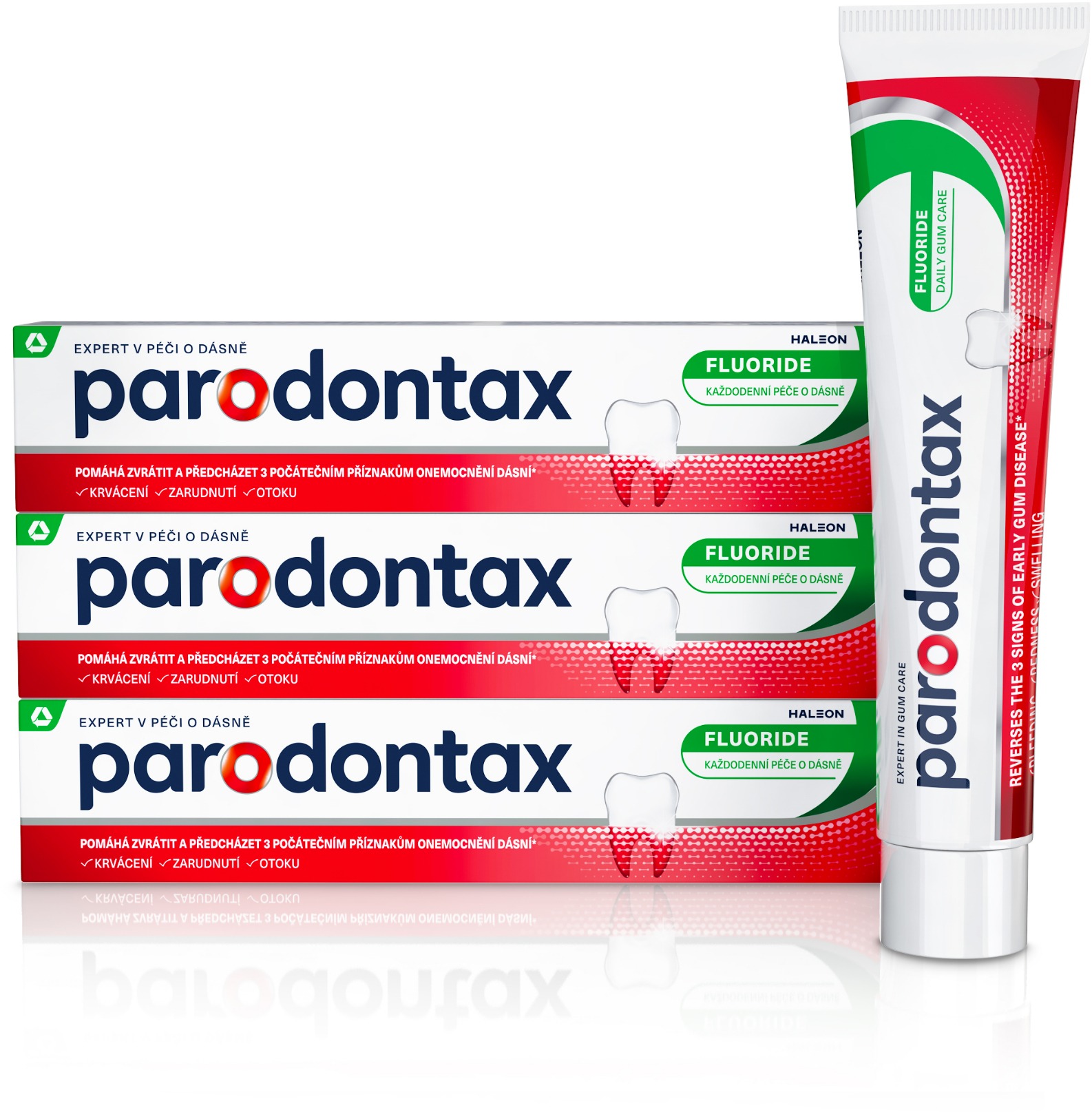 PARODONTAX Fluoride 3 × 75 ml