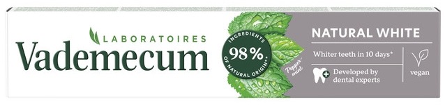 VADEMECUM Natural White Peppermint 75 ml
