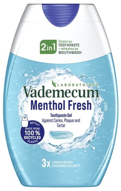 VADEMECUM Gel 2v1 Menthol Fresh 75 ml