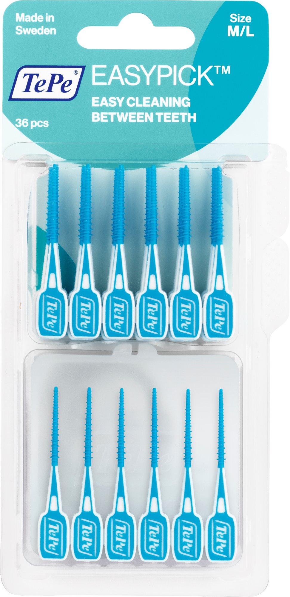 TEPE EasyPick™ silikonová párátka M/L, 36 ks