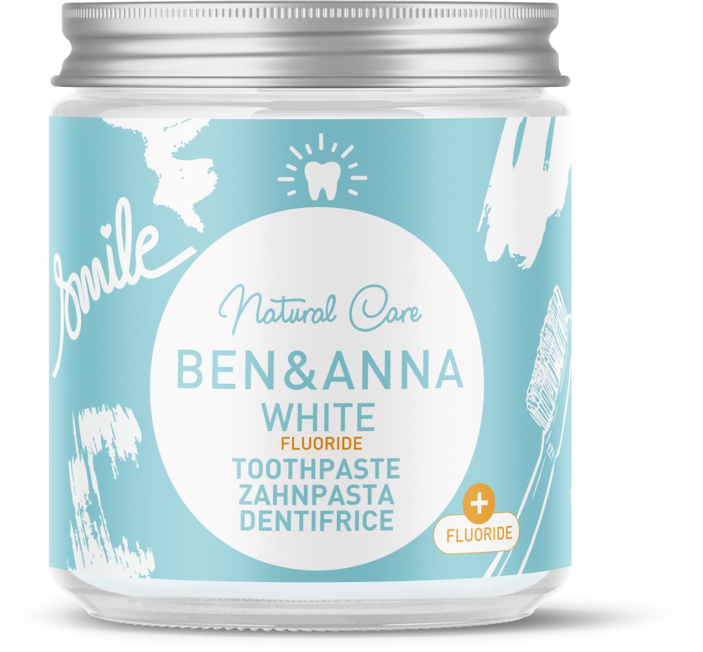 BEN&ANNA White Fluorid 100 ml