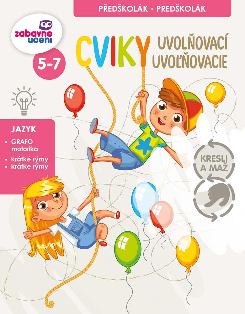 Zábavné učení Kresli a maž - Uvolňovací cviky