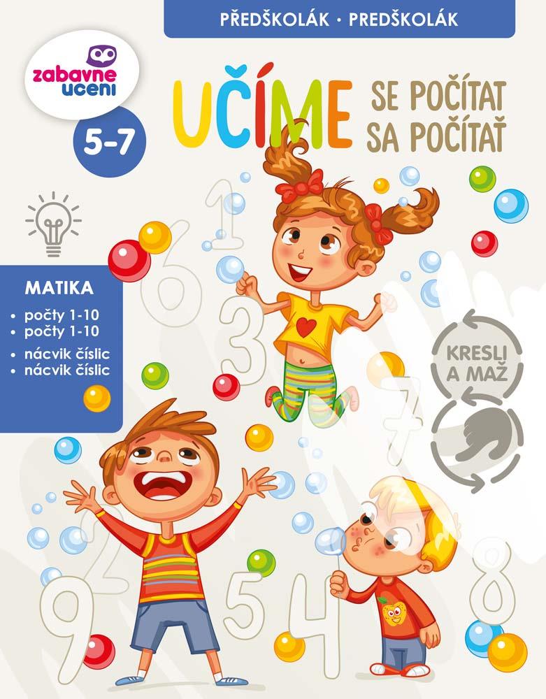 Zábavné učení Kresli a maž - Učíme se počítat
