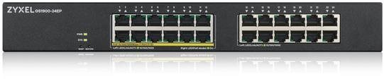 Zyxel GS1900-24EP, 24-portový GbE L2 smart switch s PoE