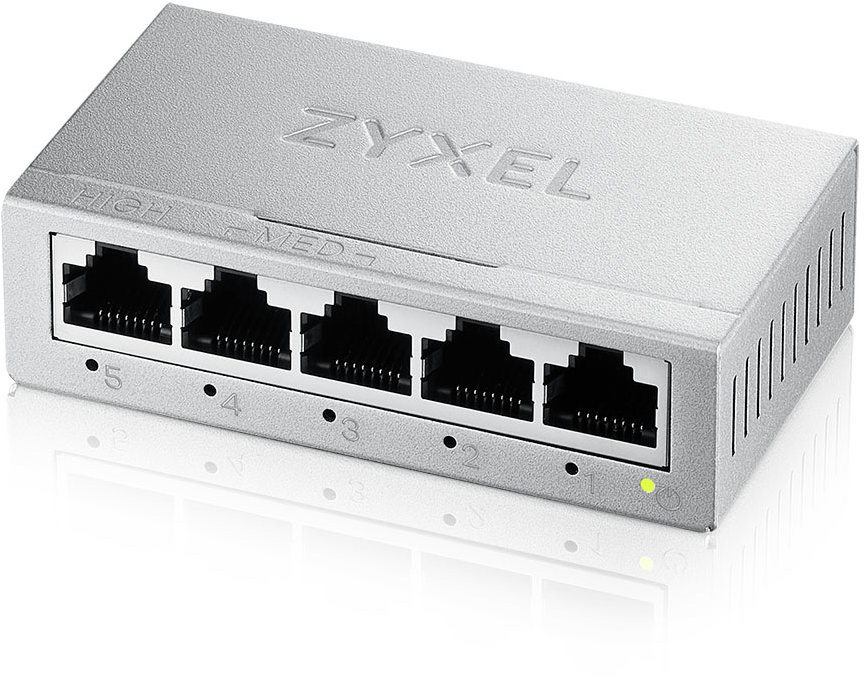 Zyxel GS-105BV5 - Rychlý a spolehlivý Ethernetový switch