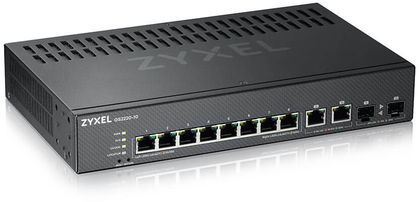 Zyxel GS2220-10 switch s 10 gigabitovými porty