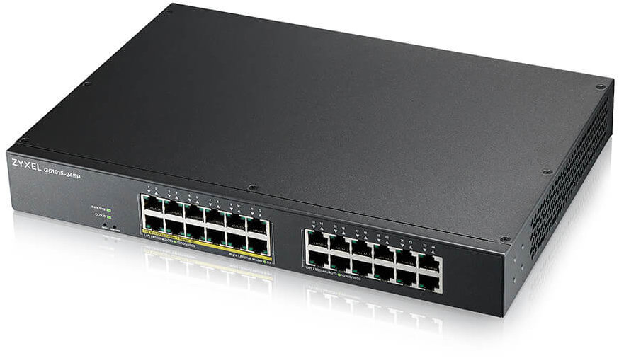Zyxel GS1915-24EP - 24-portový gigabitový switch s PoE