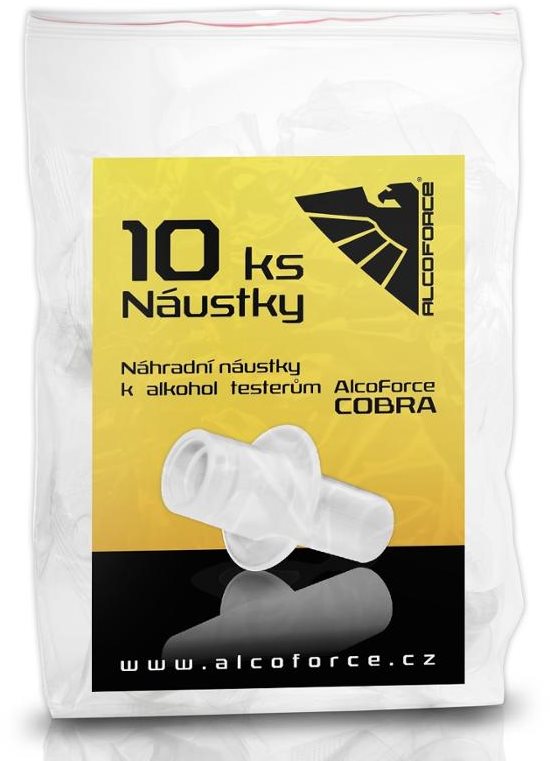 AlcoForce COBRA Náustky 10 ks