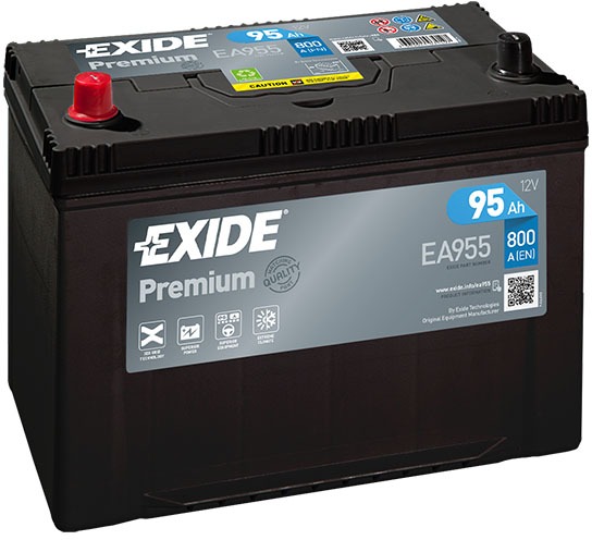 EXIDE Premium 95Ah, 12V, EA955