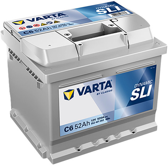 VARTA SILVER Dynamic 52Ah, 12V, C6