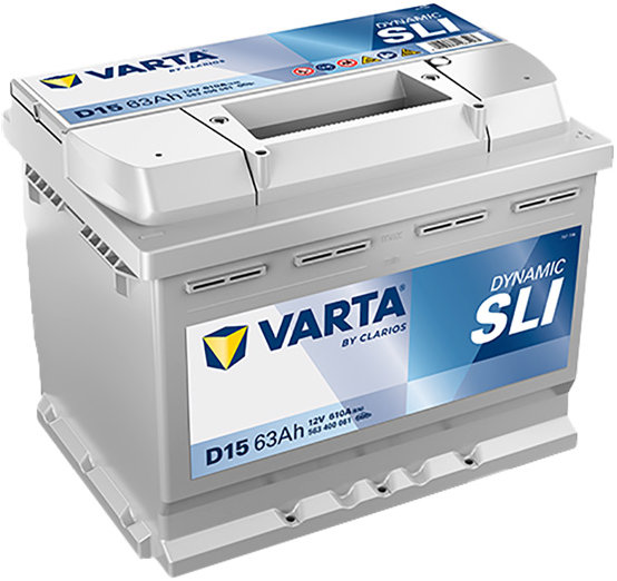 VARTA SILVER Dynamic 63Ah, 12V, D15