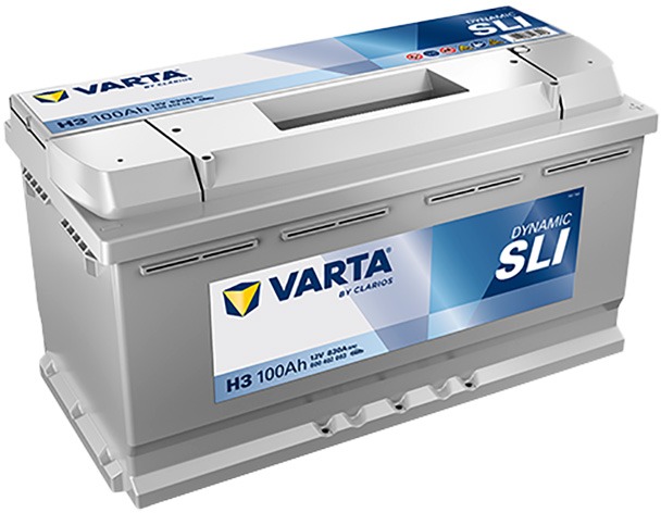 VARTA SILVER Dynamic 100Ah, 12V, H3
