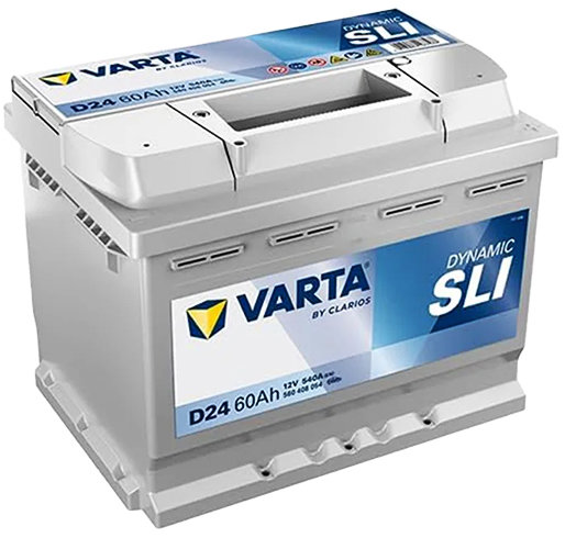 VARTA BLUE Dynamic 60Ah, 12V, D24