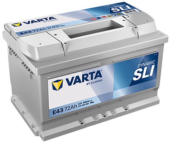 VARTA BLUE Dynamic 72Ah, 12V, E43