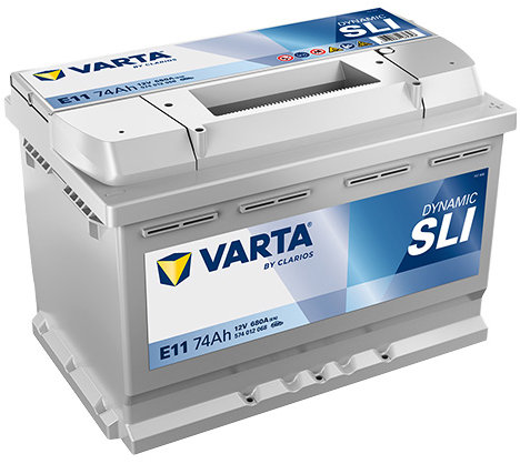 VARTA BLUE Dynamic 74Ah, 12V, E11