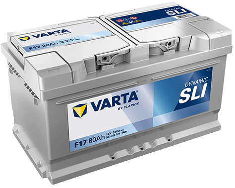 VARTA BLUE Dynamic 80Ah, 12V, F17