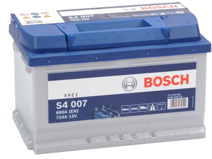 BOSCH S4 007, 72Ah, 12V