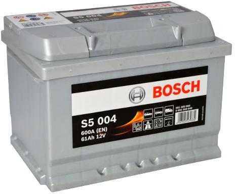 BOSCH S5 004, 61Ah, 12V