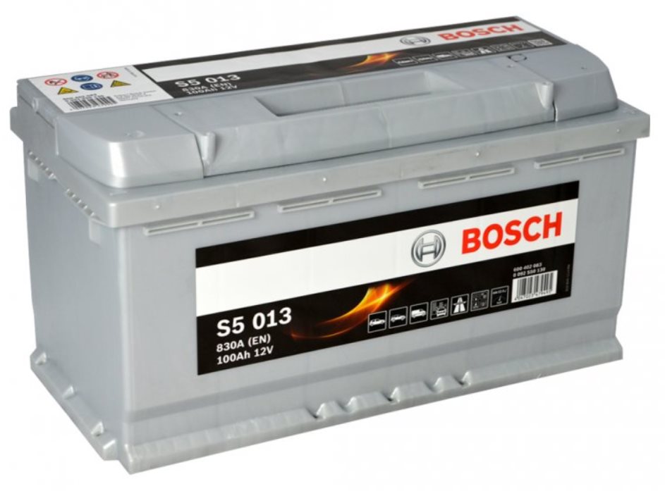 BOSCH S5 013, 100Ah, 12V