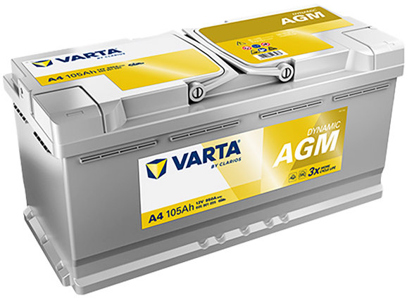 VARTA Silver Dynamic AGM 105Ah, 12V, H15, AGM