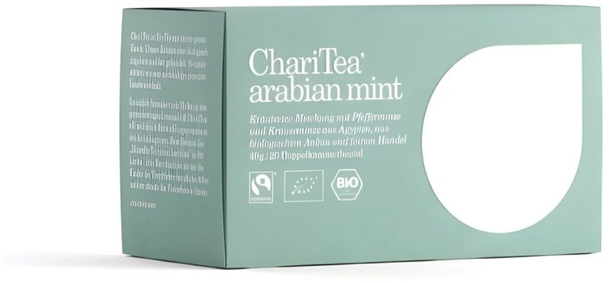 ChariTea Arabian Mint, mátový, BIO 20 × 2 g