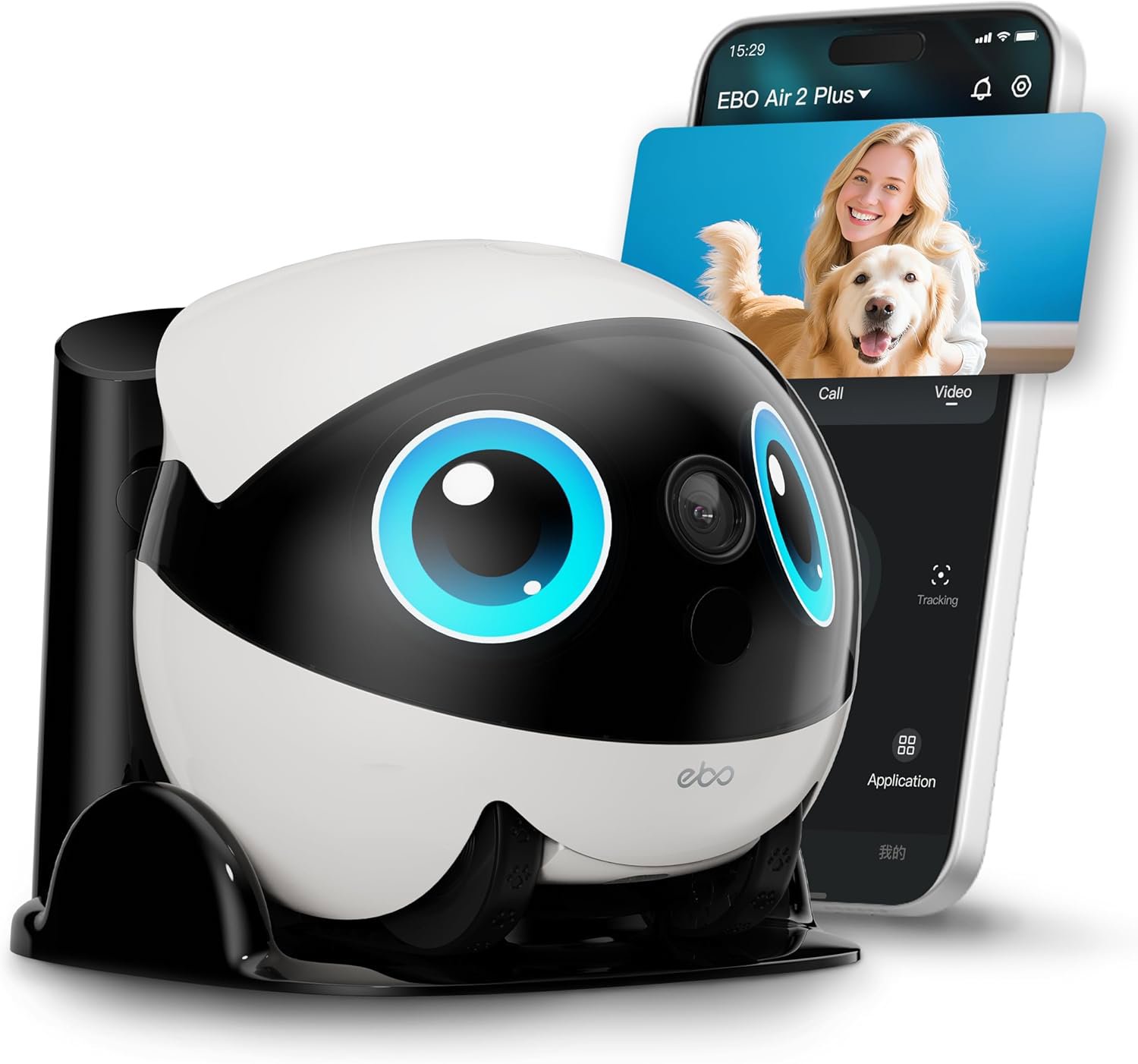 Enabot EBO Air2 Plus - robotický AI společník s 3K kamerou