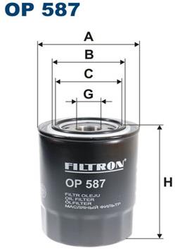 FILTRON Filtr OP 587