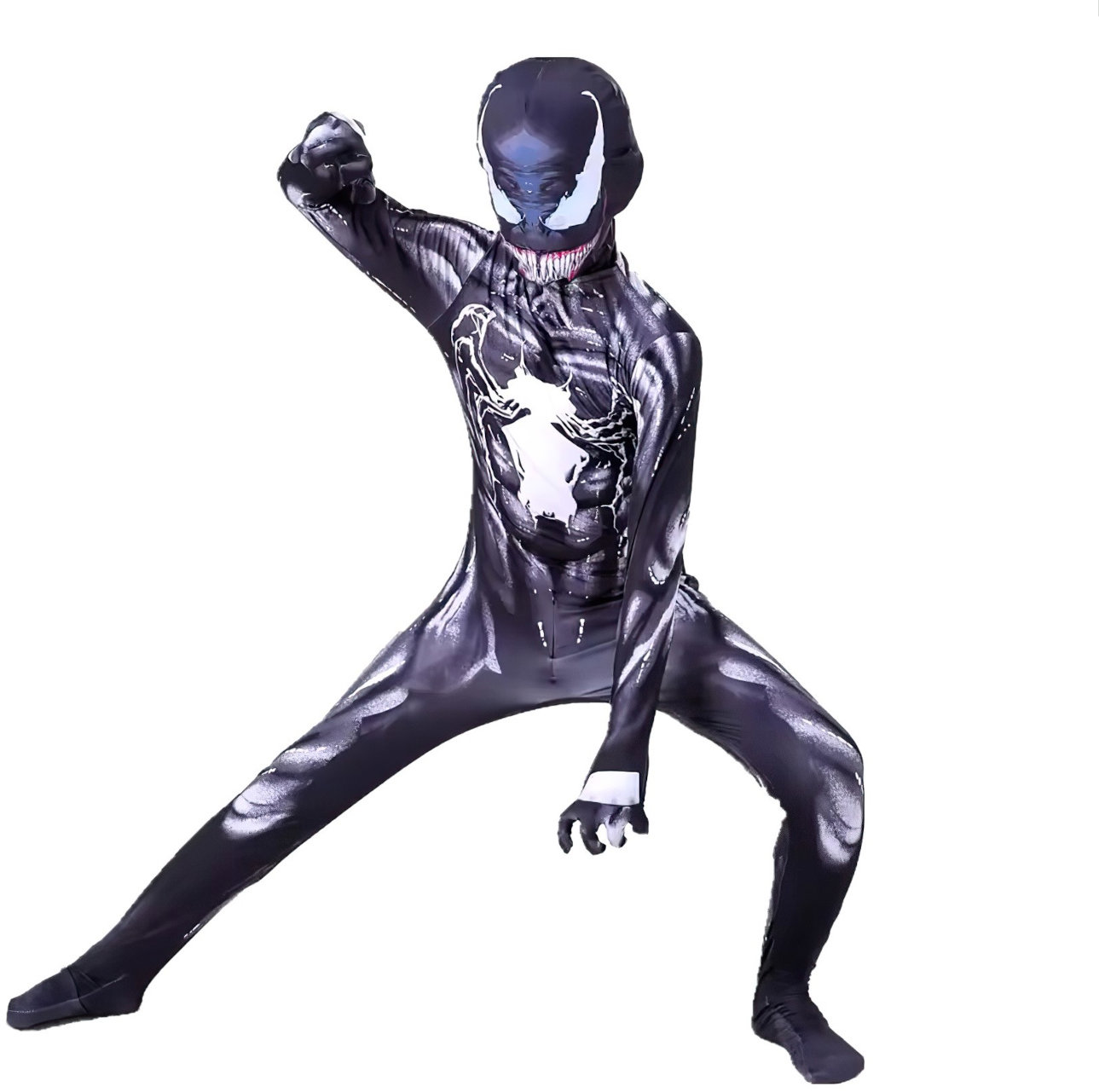FunCo Dětský kostým Venom s maskou 122-134 L