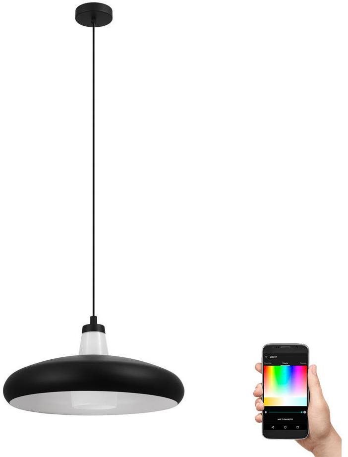 Eglo - LED RGB Stmívatelný lustr na lanku TABANERA-C 1xE27/9W/230V