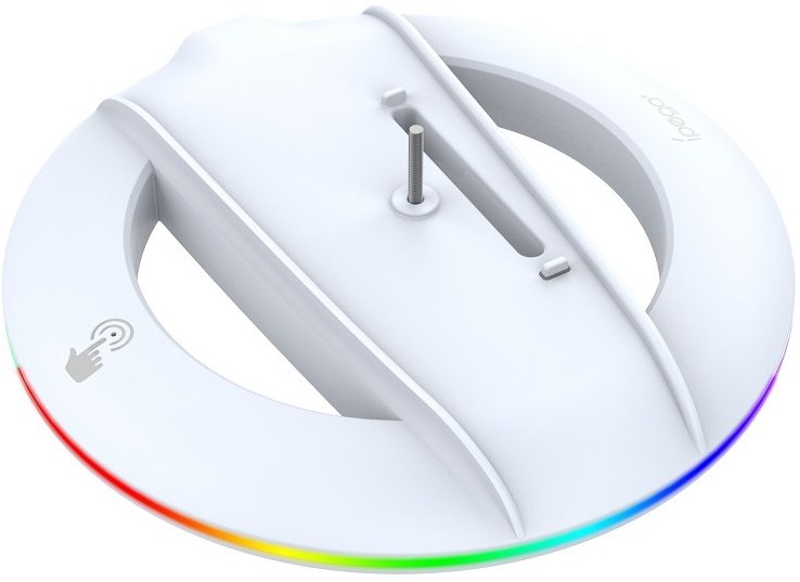iPega P5S025S Vertikální Stojan s RGB pro PS5 Slim White